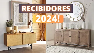 RECIBIDORES 2024 TENDENCIAS! RECOMENDACIONES DE DECORACIÓN