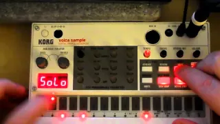 Korg Volca Sampler is a bass monster!