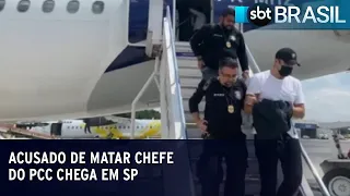 Homem acusado de mandar matar chefe do PCC é transferido de prisão | SBT Brasil (01/03/23)