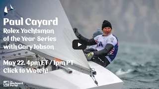 Paul Cayard with Gary Jobson: Rolex Yachtsman of the Year Series