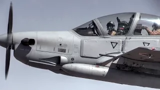 A-29 Super Tucano Flight + Cockpit Video