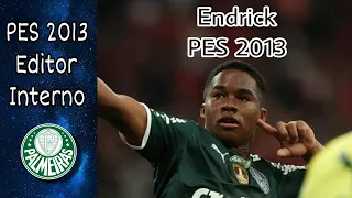 Endrick Felipe (Palmeiras) Pes 2013 face and stats.