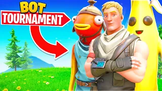 I Hosted a BAD PLAYERS ONLY Tournament for $100 in Fortnite... (this was crazy)