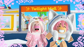 ATUN & MOMON JALAN2 KE MALL TWILLIGHT DAYCARE @BANGJBLOX | ROBLOX