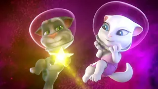 Talking Tom 🐱 Enredados en el espacio (Salto interplanetario) 💫 Capítulo 128 🔥 Super Toons TV