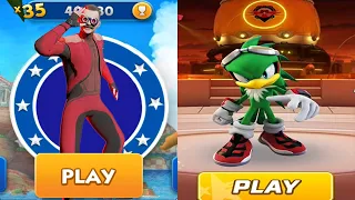 Sonic Dash vs Sonic Forces - Dr. Robotnik vs Jet vs All Bosses ZZazz and Eggman Mod All Characters