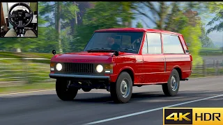 Land Rover Velar 1970 | Off-Road Thrills | Forza Horizon 4 | Thrustmaster Gameplay | 4K Expedition