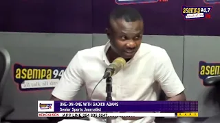 SADICK ADAMS (SPORTS OBAMA) SPEAKS IN TO DETAIL ON THE GFA BUDGET FOR THE AFCON 2023 (30/01/24)