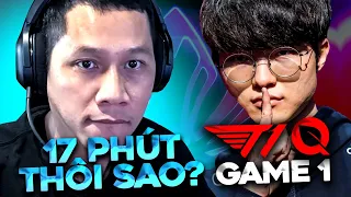 QUÁ DỄ DÀNG, CHỈ CẦN 17 PHÚT THÔI SAO | T1 vs FLY (GAME 1) MSI 2024 [03.05.2024]