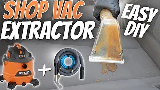 EASY DIY CARPET EXTRACTOR USING A SHOP VAC | RipClean Extractor Kit