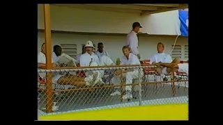 WEST INDIES v ENGLAND 1st TEST MATCH DAY 4 JAMAICA FEBRUARY 28 1990