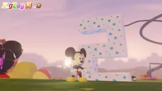 O Rato Mickey | How to Make a Giant Number Two | Disney Infinity Clubhouse | ZigZag Kids HD