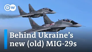 MIG-29 deliveries are underway, but is the Soviet-era jet up to the task in Ukraine? | DW News