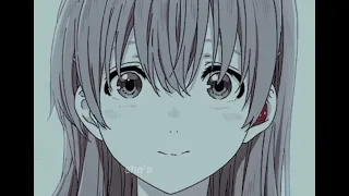 a silent voice edit (song:blue hair by tv girl)