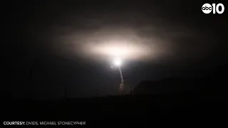 Missile Launch: California's Vandenberg Air Force Base fires off a Minuteman III