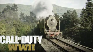 Как остановить бронепоезд. Прохождение миссии " Усо " в Call of Duty WWII #4