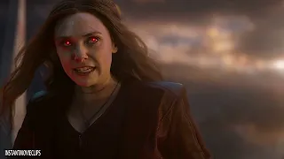 Scarlet Witch Vs Thanos  Fight Scene In Hindi   Avengers Endgame Movie CLIP 4K