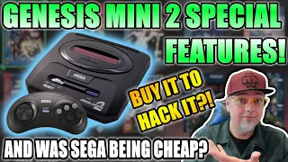 SEGA Was Being CHEAP With The Genesis Mini 2? Hack It For More Games! & SPECIAL Features Included!