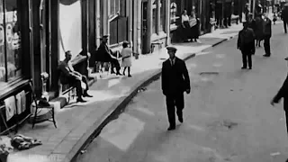 1922: De Zeedijk en de Jordaan in Amsterdam - oude filmbeelden