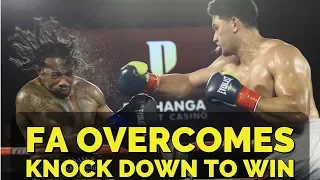 HIGHLIGHTS: JUNIOR FA OVERCOMES KNOCKDOWN TO DECISION DOMINICK GUINN