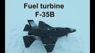 F-35B RC VTOL fuel jet aircraft | 6 minute flight time | First time in the world