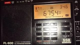 Shortwave Radio: Trenton Military Volmet - 6754khz USB