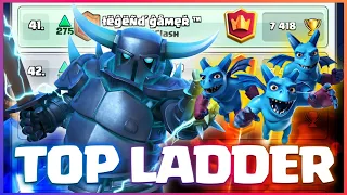 Top Ladder Push With Pekka Bridge Spam Minions! 🚀⚔️ - Clash Royale