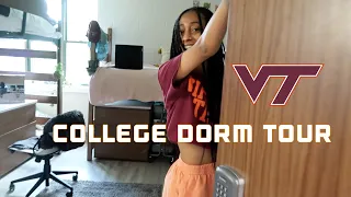 COLLEGE FRESHMAN DORM TOUR | VIRGINIA TECH