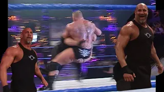 Goldberg Spears Lesnar No Way Out 2004