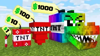 Minecraft but I can Buy OP TNT