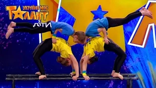 Amazing and strong workout on Ukraine's Got Talent.