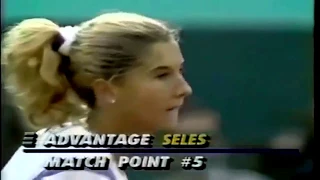 French Open 1990 - Monica Seles vs Jennifer Capriati - ROLAND GARROS SF