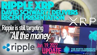 Ripple XRP Price Needs To Be High - David Schwartz Delivers Speech - Ripple Aiming At All The Money