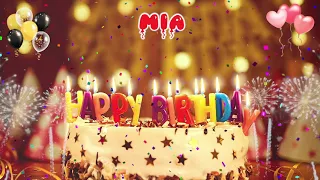 MIA birthday song – Happy Birthday Mia (version 1)