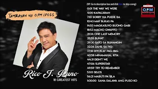 Tambayan ng OPM Idol - Best of Rico J. Puno (Non-Stop Music)