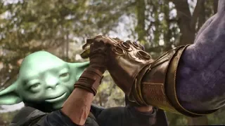 The Lego Yoda Death Sound over Avengers Infinity War deaths