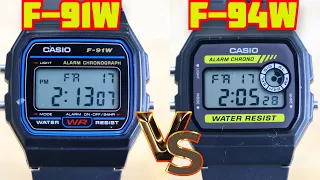 Casio F-91W vs F-94W | Watch before you buy