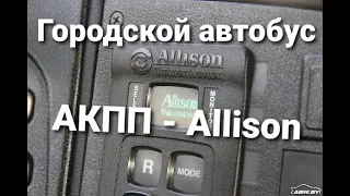 Часть 12. Автобус городской. Коробка передач ГМП, Allison. Обзор. Маз 203085, М3 (I - класса).