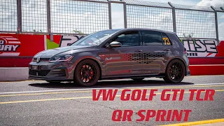 Queensland Raceway Sprint Circuit Golf GTI TCR on-board 58.95s lap