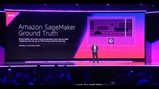 AWS re:Invent 2018 – Introducing Amazon SageMaker Ground Truth