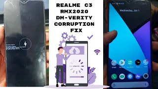 realme c3 RMX2020 dm verity corruption fix