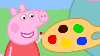 Peppa Pig Italiano 🎨 Peppa Impara A Dipingere - Collezione Italiano - Cartoni Animati