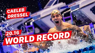 Caeleb Dressel 20.16 50m Freestyle World Record | Full Race & Analysis