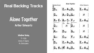 Alone Together - Real Jazz Backing Track - Play Along