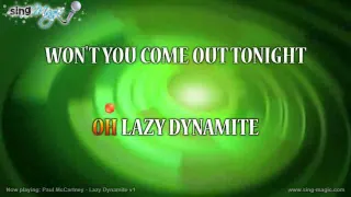 Paul McCartney   Lazy Dynamite v1