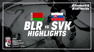 Game Highlights: Belarus vs Slovakia May 15 2018 | #IIHFWorlds 2018