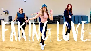 Faking Love by Anitta feat Saweetie (Dance Fitness|Zumba|HipHop|Latin Choreo by SassItUp with Stina)
