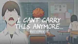 » Sad multifandom ❝I can't carry this anymore...❞ 【AMV】