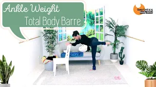 60 Min Total Body Ankle Weight Workout - BARLATES BODY BLITZ Ankle Weight Total Body Barre