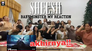 BABYMONSTER - ‘SHEESH’ M/V REACTION | EUPHORIA ID